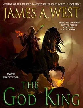 James West The God King обложка книги
