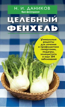 Николай Даников Целебный фенхель обложка книги