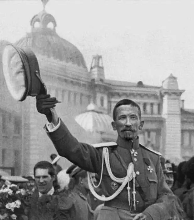 Л Г Корнилов участник московского Государственного совещания Август 1917 - фото 12