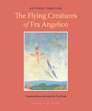 Antonio Tabucchi The Flying Creatures of Fra Angelico обложка книги