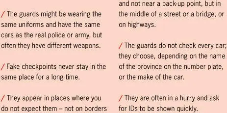 HOW TO DEAL WITH A FAKE CHECKPOINT Imad fled Iraq in 2009 when he became a - фото 8
