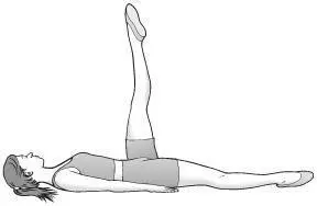 Leg circles Lie on the ground and raise one leg at right angles to the body - фото 84