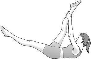 Straight leg stretch A good stretch for highly strung hamstrings this is the - фото 86