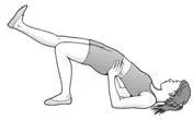 Bridge Avoid this one if you have a bad back wrists or knees Otherwise lie - фото 93