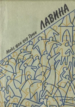 Макс фон дер Грюн Лавина обложка книги