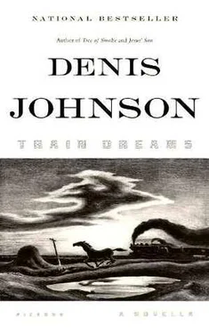 Denis Johnson Train Dreams обложка книги