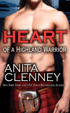 Anita Clenney Heart Of A Highland Warrior обложка книги