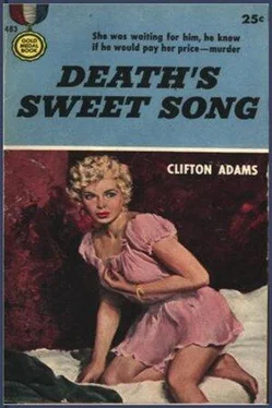 Clifton Adams Death's Sweet Song обложка книги