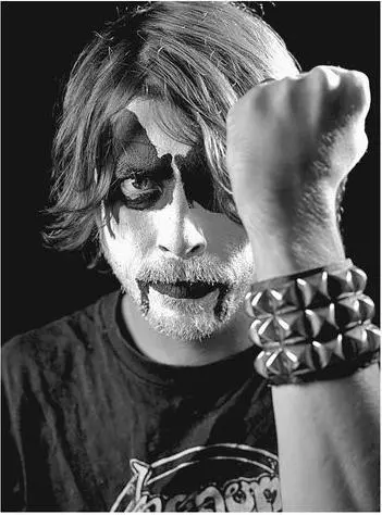 In corpse paint for Kerrang magazine London November 2003 Up close and - фото 90