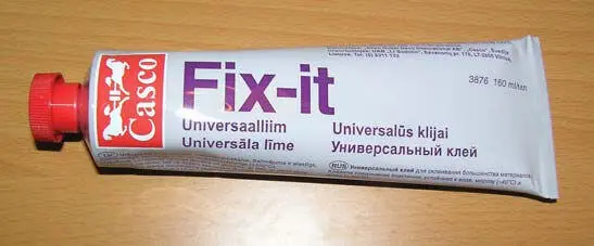 Рис 319Внешний вид тюбика универсального клея Fixit Подходит для склеивания - фото 101