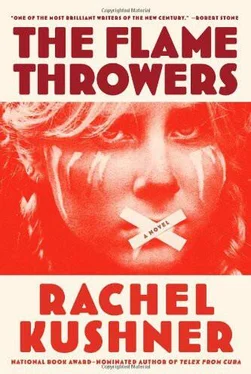 Rachel Kushner The Flamethrowers обложка книги