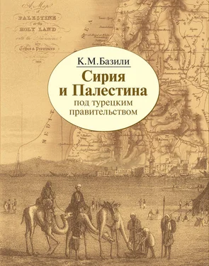 Константин Базили Сирия и Палестина под турецким правительством в историческом и политическом отношениях обложка книги