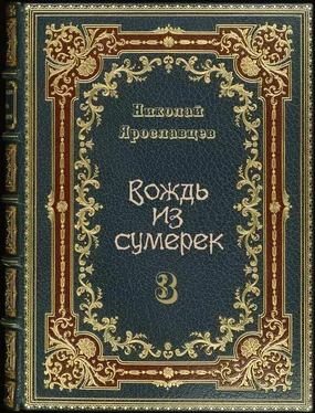 Николай Ярославцев Вождь из сумерек 3 обложка книги