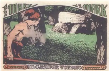 Рис 22 Германия 50 пфеннигов 1921 г 12080 мм Это и мегалитические - фото 23