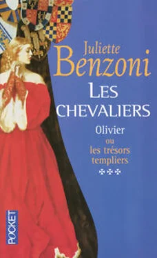 Juliette Benzoni Olivier ou les Trésors Templiers обложка книги