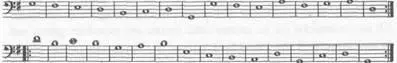 He launched into numerology triplet triads over each theme note Superimposed - фото 4