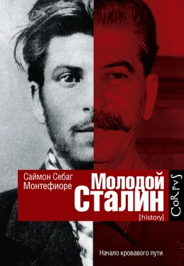 Саймон Монтефиоре Молодой Сталин обложка книги