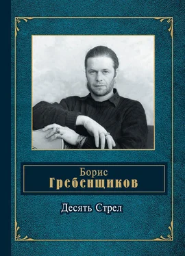 Борис Гребенщиков Десять Стрел обложка книги