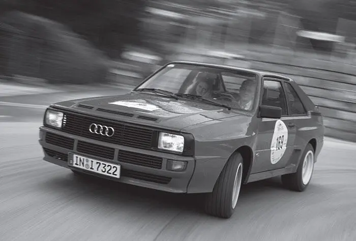 Audi Quattro Sport как я уже сказал создавалась для участия в чемпионате мира - фото 140