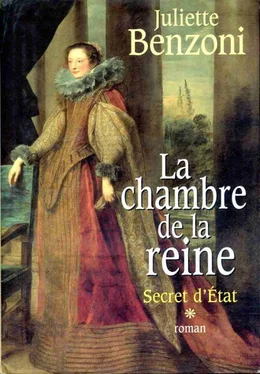 Juliette Benzoni La chambre de la Reine обложка книги