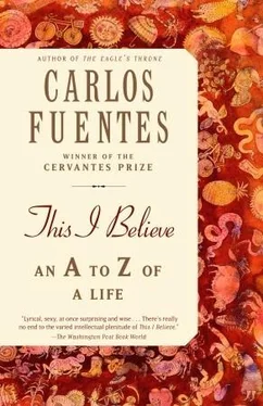 Carlos Fuentes This I Believe: An A to Z of a Life обложка книги