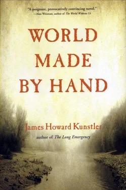 James Kunstler World Made by Hand обложка книги