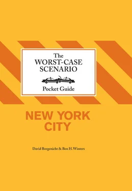 David Borgenicht The Worst-Case Scenario Pocket Guide: New York City обложка книги