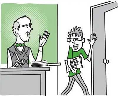 4 Make conversational extra credit Before you leave make sure to thank your - фото 13