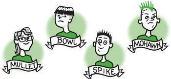 2 Start a fad Tell all your pals that your hideous horrible hairstyle is the - фото 63