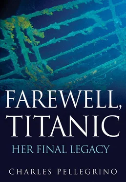 Charles Pellegrino Farewell, Titanic обложка книги