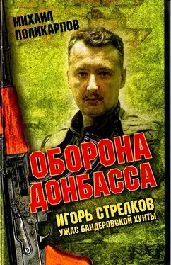 Михаил Поликарпов Игорь Стрелков. Ужас бандеровской хунты. Оборона Донбаса обложка книги