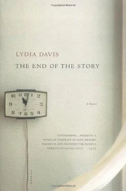 Lydia Davis The End of the Story