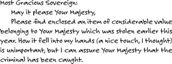 Most Gracious Sovereign May it please Your Majesty Please find enclosed an - фото 11