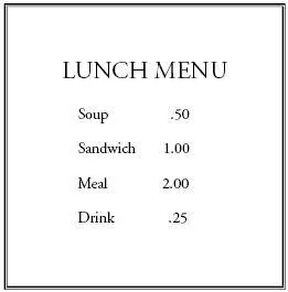 7 Her response to this menu was to assert that it required more explanation - фото 1