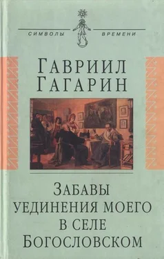 Гавриил Гагарин Забавы уединения моего в селе Богословском обложка книги