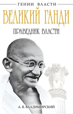 Александр Владимирский Великий Ганди. Праведник власти обложка книги