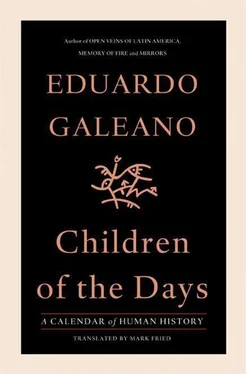 Eduardo Galeano Children of the Days: A Calendar of Human History обложка книги