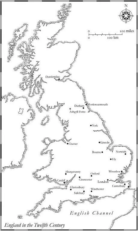 MAP II England during the Anarchy 11351153 MAP III Europe in the Twelfth - фото 1