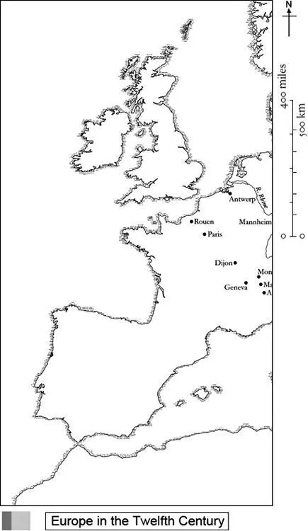 MAP IV The Eastern Mediterranean and Holy Land in the Twelfth Century - фото 4