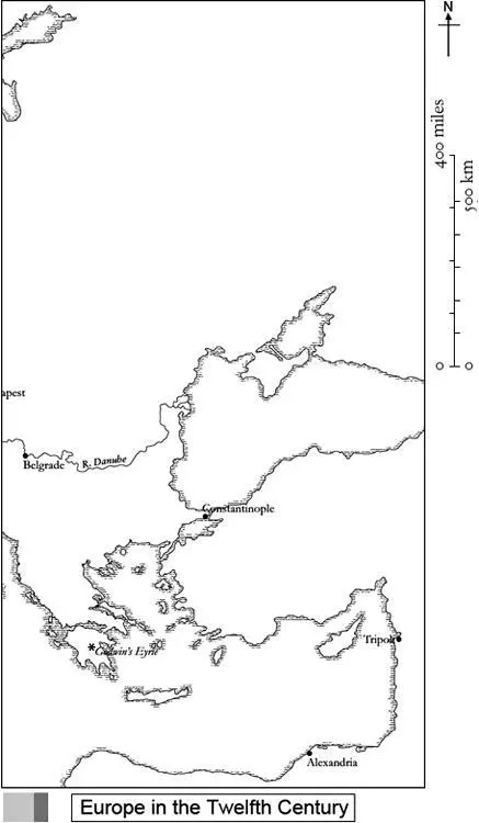 MAP IV The Eastern Mediterranean and Holy Land in the Twelfth Century - фото 6