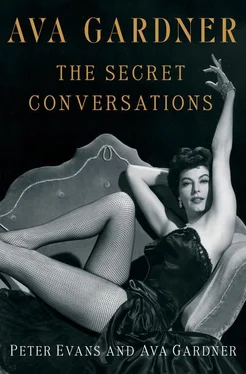 Peter Evans Ava Gardner: The Secret Conversations обложка книги