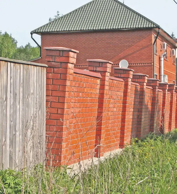 Фото 25 Устойчивая и падающая ограды зачастую непосредственно соседствуют - фото 79