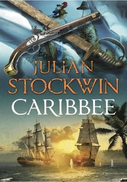 Julian Stockwin Caribbee обложка книги