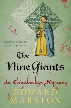 Edward Marston The Nine Giants обложка книги