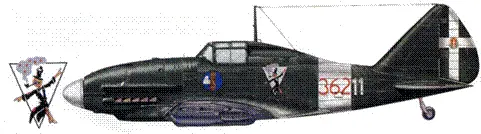 Re2001 из 362й эскадрильи 22й авиагруппы остров Пантелерия к юговостоку от - фото 156