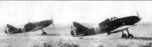 Два Re2001 358эскадрильи перед взлетом Сицилия август 1942 года Re2001 - фото 78