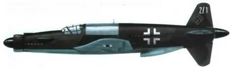 Do 335A1 Ml найденный в Оберпфаффенхофене Камуфляж RLM 818265 За - фото 43