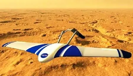 Так вероятно будет выглядеть первый марсианский самолет Иллюстрации NASA - фото 12