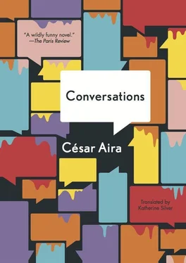 César Aira The Conversations обложка книги