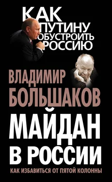 Владимир Большаков Майдан в России. Как избавиться от пятой колонны обложка книги